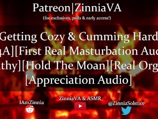 [M4A] Getting Cozy & Cumming Hard [Appreciation Audio][Real Masturbation& Orgasm][Lube][Wet_Noises]