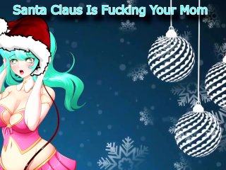 parody, anime, solo female, christmas