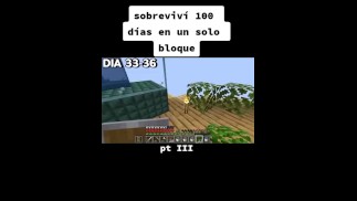 historia de como sobreviví 100 días en Minecraft hard core en un solo bloque- parte 3