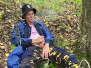 Preview 2 of #376 Guy catches guy jerking off in the woods and joins to fuck him
