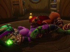Warcraft Elfs are Having a Lesbian Experience Eating Pussy | Warcraft Porn Parody