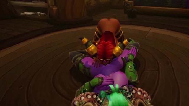 Warcraft Elfs are Having a Lesbian Experience Eating Pussy  Warcraft Porn Parody