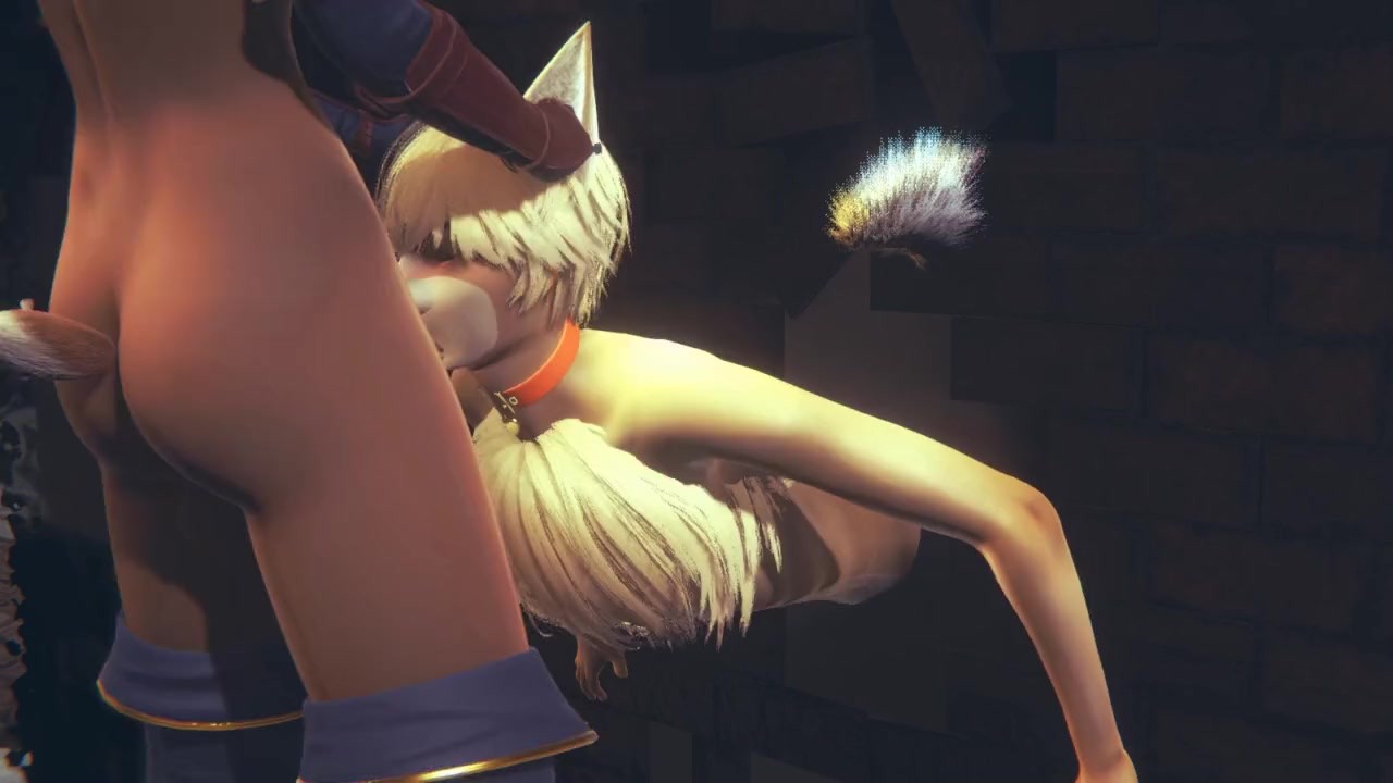 Pelzig Yaoi Hentai Junger Fuchs lutscht zwei Futanari Dick, bis sie ihm in  den Mund spritzen - XAnimu.com