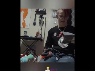 Elfy's naughty Xmas gift Spencer!