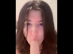 Oswinn Gives Head and Shows Off Body in Sexy Lingerie