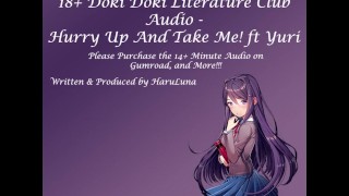 ÁUDIO COMPLETO ENCONTRADO EM GUMROAD - 18+ Doki Doki Literature Club Audio ft Yuri - Apresse-se e me leve!