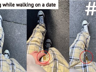 【#4】I couldn't stand it while I was on a date with my girlfriend, so I peeed a lot while walking.