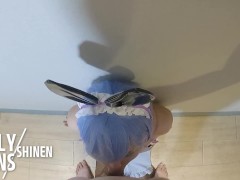 【コスプレ】 リゼロのレムちゃん「コスプレイヤー」アナル調教！part.12 - Screenshot 15 of 16 - Blowjob