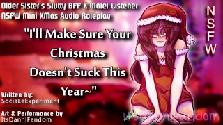 Your Sister's Slutty BFF Cums In Your Room Wants Your V-Card F4M R18 Xmas Audio RP