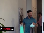 Preview 2 of Step Dads Mateo Zagal & Teddy Torres Celebrate Step Sons Birthdays With Taboo Foursome - Twink Trade