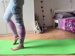 You Secretly Watched Her Doing Yoga And She Decided To Tease You With A Sexy Dance