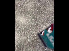 Pissing In A Dirty WaWA Gas Station Bathroom