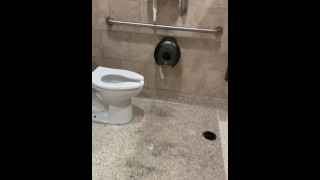 Pissing In A Dirty WaWA Gas Station Bathroom