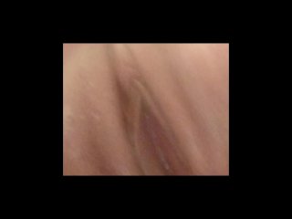 gets herself off, freshly shaved pussy, amateur, horny woman