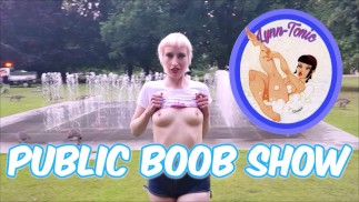 Lynn-Tonic - Publiczny pokaz cycków