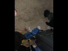 Power peeing all over my carpet