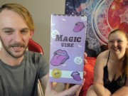 Preview 1 of WeDol Tongue Licking Toy Unboxing and Masturbation