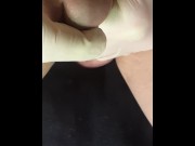 Preview 4 of Milking a lot of cum out a small dick full vid