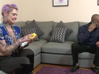 MATURE EXPERIENCE Scene-1_Chubby tattooed mature fucks her horny neighbor