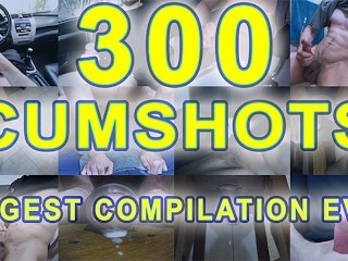 Compilation De 300 éjaculations - La plus Grosse Compilation De Cum