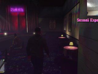 GTA V GAMEPLAY POV FACCIAMO PIOVERE SOLDI SULLE_BALLERINE DELLO STRIP_CLUB