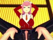 Preview 2 of Hentai POV Feet Darling in the Franxx Zero Two