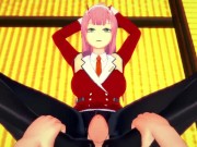 Preview 3 of Hentai POV Feet Darling in the Franxx Zero Two