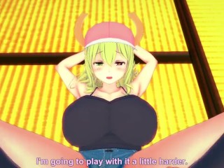 Pés POV Hentai miss Kobayashi's Dragon Maid Lucoa Quetzalcoatl