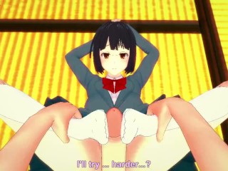 Hentai POV Feet Durarara!! Anri Sonohara