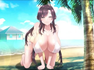 anime, big boobs, hentai game, petite