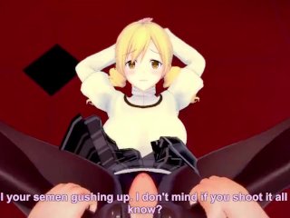 point of view, blonde, 60fps, anime