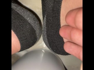 ПОЛНОЕ ВИДЕО | черные носки