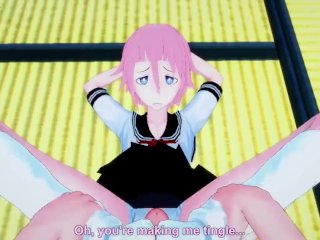 fetish, feet, point of view, hentai