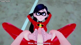 Violet Parr Hentai POV Feet The Incredibles