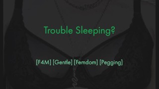 F4M Pegging Áudio POV Gentil Femdom Fode Seu Sub Masculino Na Bunda Com Cinta Antes De Dormir