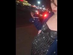 Going out with bae to Stripclub after guzzling cum