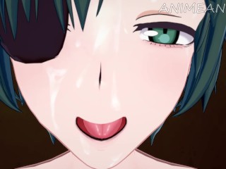Himeno from Chainsaw Man Get Standing Fucked Hard Until Creampie - Anime Hentai 3d Uncensored