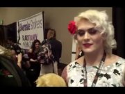 Preview 4 of T-Girl Adult performer Isabella Sorrenti w- Jiggy Jaguar AVN Expo 2017 las Vegas NV