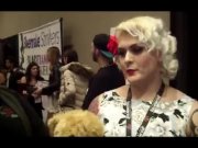 Preview 6 of T-Girl Adult performer Isabella Sorrenti w- Jiggy Jaguar AVN Expo 2017 las Vegas NV