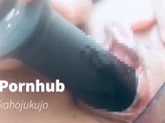 【素人熟女】ストッキングを破いてバイブでオナニーしていたらカメラにおしっこがかかりました。 - Screenshot 11 of 16 - Masturbation