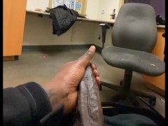 Video Jerking off at Work (Would You Be My Co-Worker?)