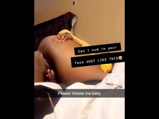 Talk to my pussy while she cumming 🤤