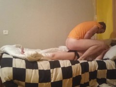 Hard strapon fuck compilation
