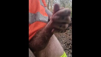 Schneller Wichs bei der Arbeit