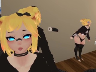 Femboy Plays with Toys in VRChat | Scuffed Test Recording