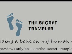 Reading a book on my human sofa (preview, full video on Onlyfans) - Screenshot 1 of 16 - Facesit