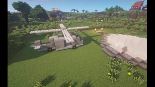 Hoe een helikopter te bouwen in Minecraft