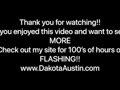 BRALESS - Boob Slip in PUBLIC - Dakota Teaser - Screenshot 15 of 16 - Public