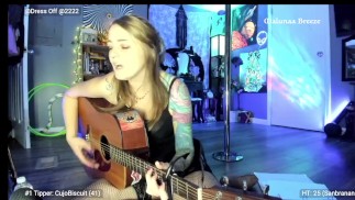 Sucking Guitar Dick
