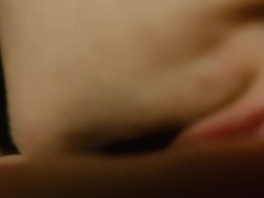 Hot Milf Sucks Cock Sweetly Close-Up. Сum on Tongue. Lick Cum.